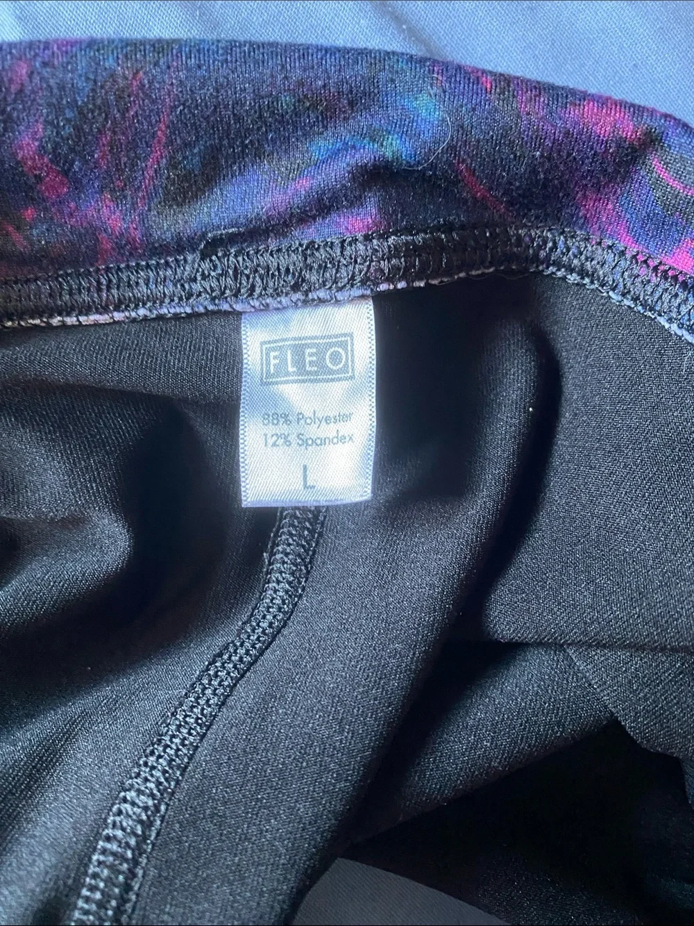 FLEO Women's Purple & Pink Marble Booty Shorts